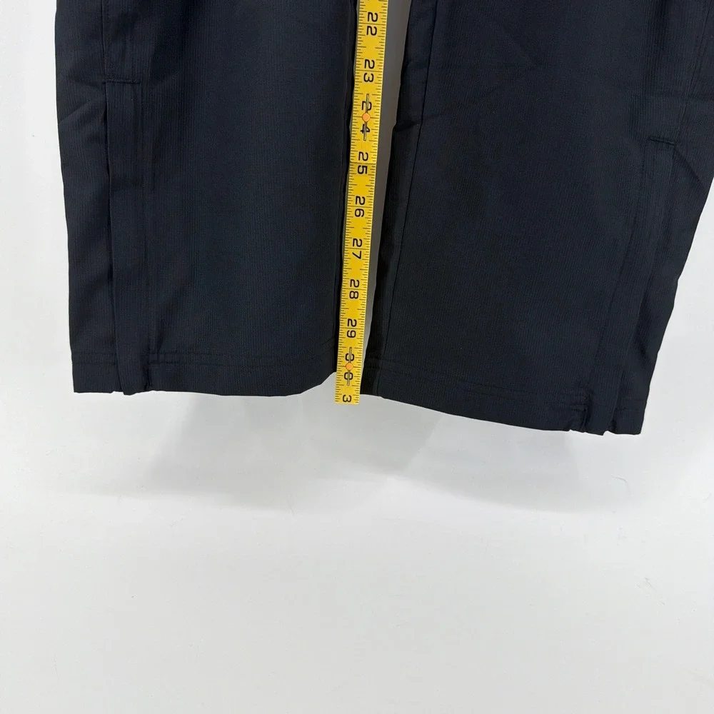 NEW Under Armour Vital Woven Pants Mens XL Black Mesh Lined Ankle Zip 1352031